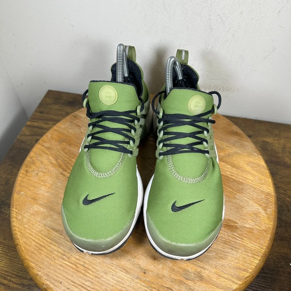Nike Air Presto Womens 9 Olive Green Black Running Shoes 846440-996 - Picture 7 of 8